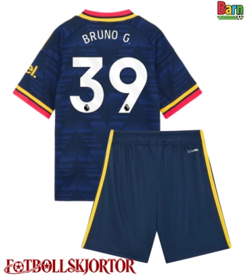 Arsenal Bruno Guimaraes #39 Borta Kläder Barn 2026-27 Kortärmad (+ Korta byxor)